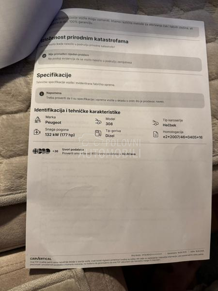 Peugeot 308 2.0 HDI GT LINE