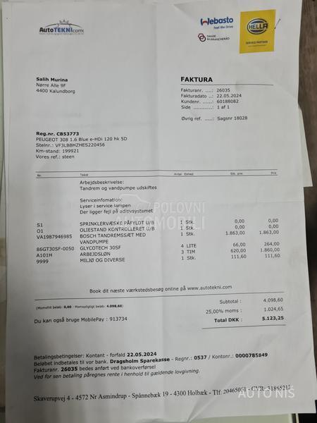 Peugeot 308 1.6 HDI PREMIUM