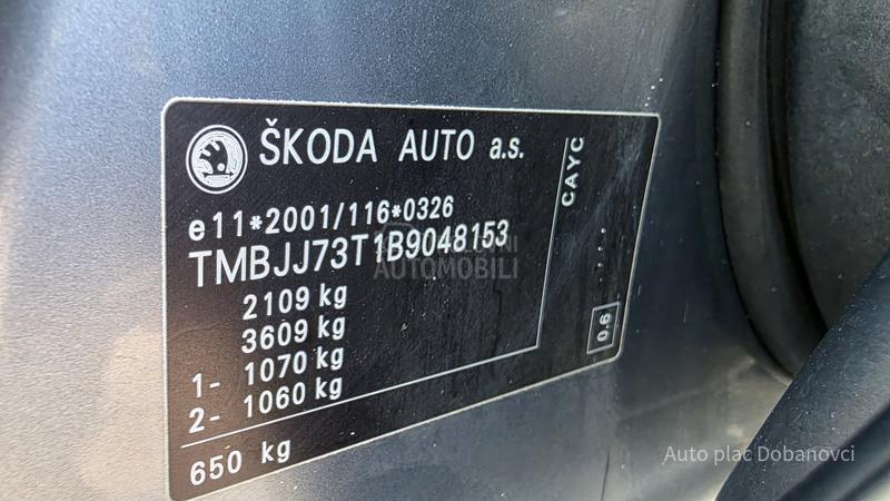 Škoda Superb 1.6 TDI GREENLINE