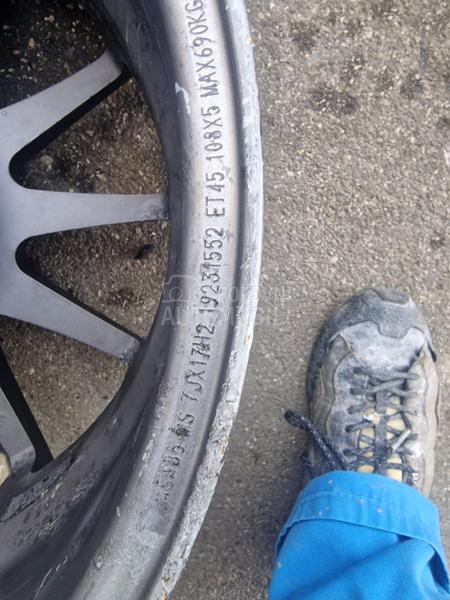 Aluminijumske felne  17" 5 x 108