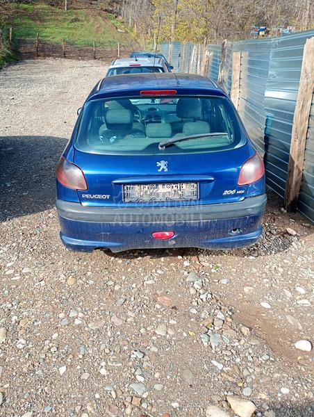 Peugeot 206 -  kompletan auto u delovima