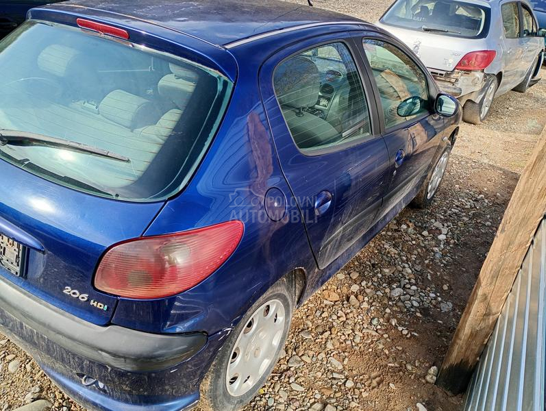Peugeot 206 -  kompletan auto u delovima
