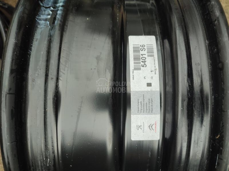 Čelične felne  15" 4 x 108