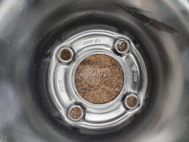 Čelične felne  15" 4 x 108