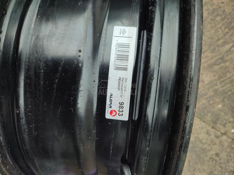Čelične felne  16" 5 x 108