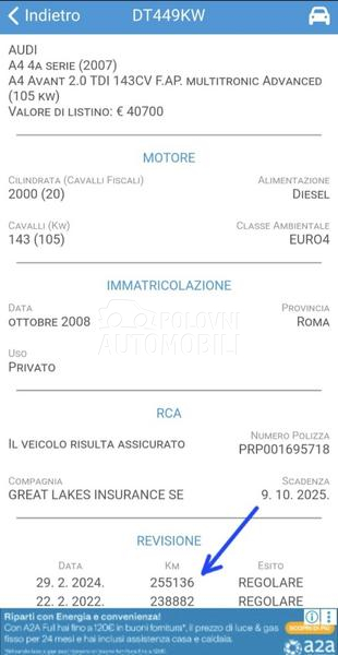 Audi A4 S-Line Quattro