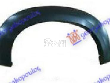 RUB PLASTICNI ZADNJEG BLATO... za Toyota Hilux od 2012. do 2015. god.