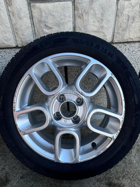 Aluminijumske felne Fiat 500 15" 4 x 98