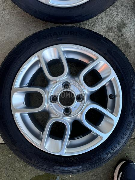 Aluminijumske felne Fiat 500 15" 4 x 98