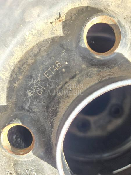 Čelične felne 5x114.3 15" 5 x 114.3