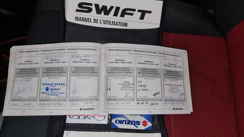 Suzuki Swift Sport 1.6 Švajcarska