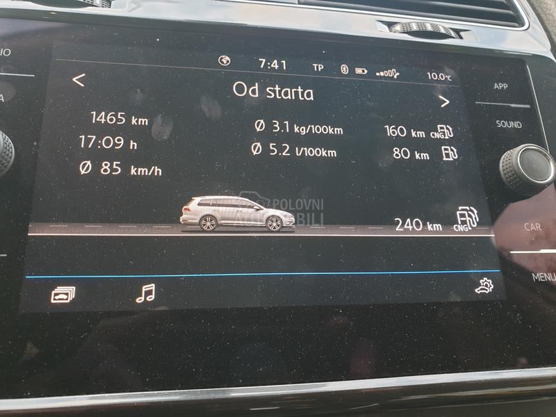 Volkswagen Golf 7 1.5 TGI DSG