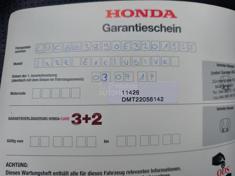 Honda Jazz 1.4 Exclusive CVT