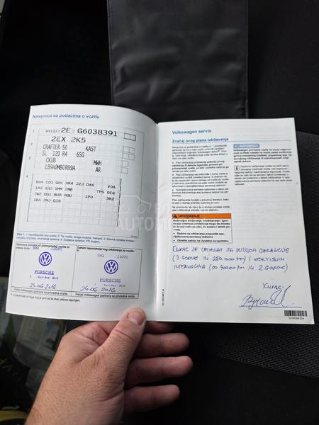 Volkswagen Crafter NOVO 26000km PORSE ns