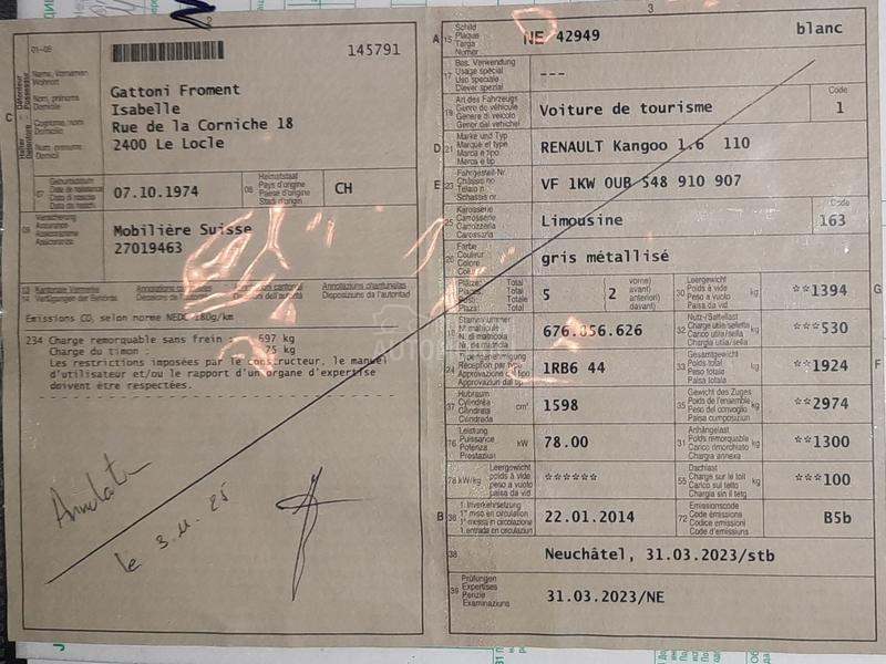 Renault Kangoo 1.6 16V