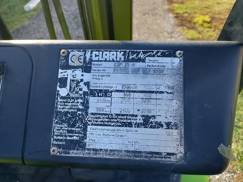 Clark cdp25h