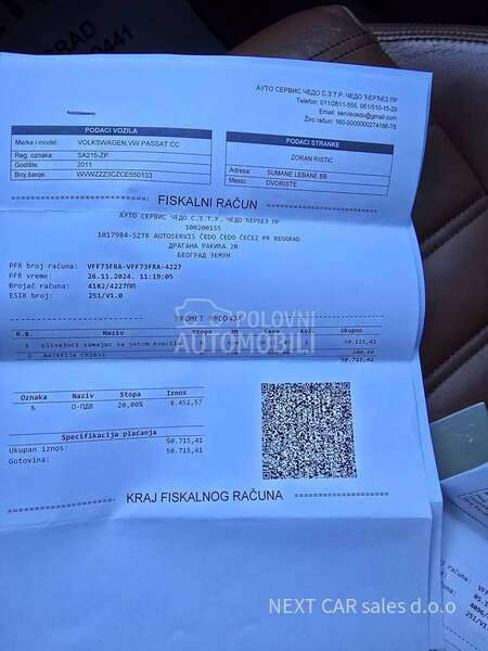 Volkswagen Passat CC 2.0 TDI 4MOTION