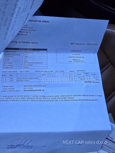 Volkswagen Passat CC 2.0 TDI 4MOTION