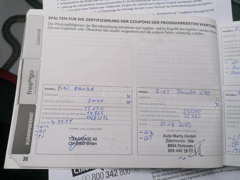 Fiat Panda 0.9i ENERGY CH