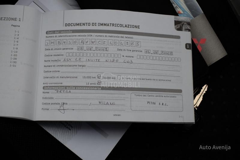 Mitsubishi ASX 1.8 DiD 4x4 CH