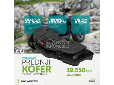 Prednji kofer za kvadove