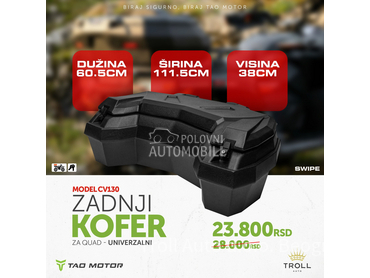 Zadnji kofer 130 UNIVERZALNI