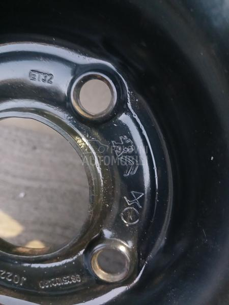 Čelične felne  15" 4 x 108