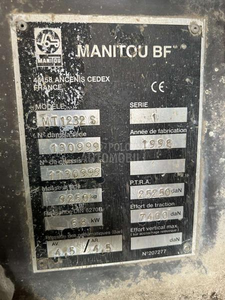Manitou BF MT 1232 S