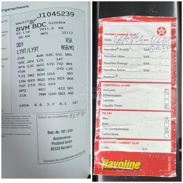 Audi A3 1.6tdi SPORT Nov