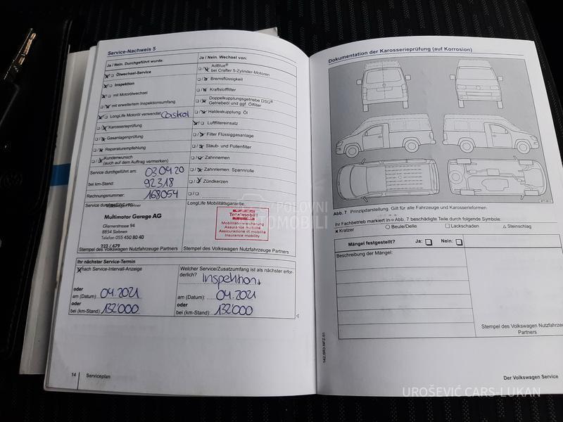 Volkswagen Multivan 2.0 TDI 7 sedišta CH