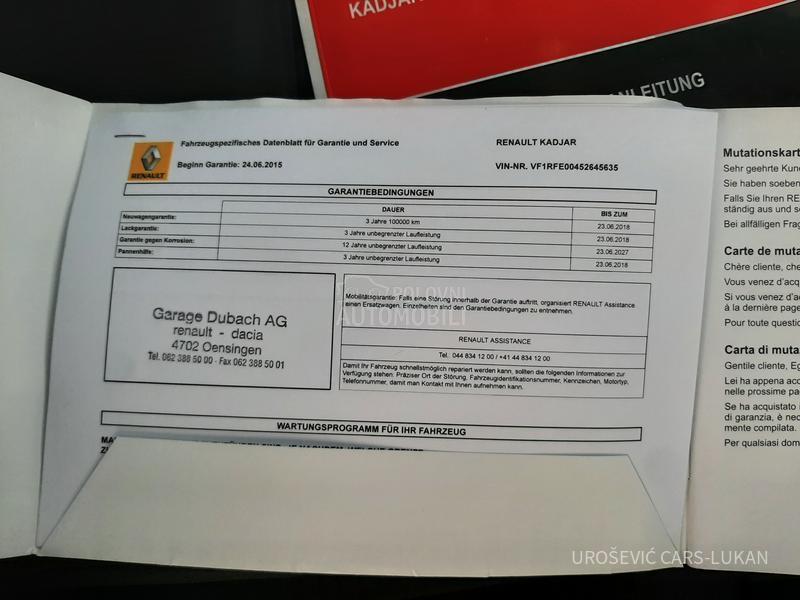 Renault Kadjar Bose .1.6 dci 4x4 CH