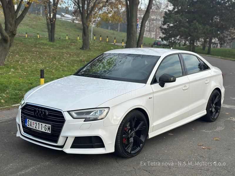 Audi A3 1.6 TDI S line black