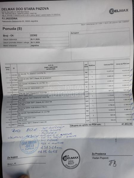 Škoda Octavia 1.6 HDI