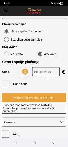 Volkswagen Passat B8 Koza,sam parkira