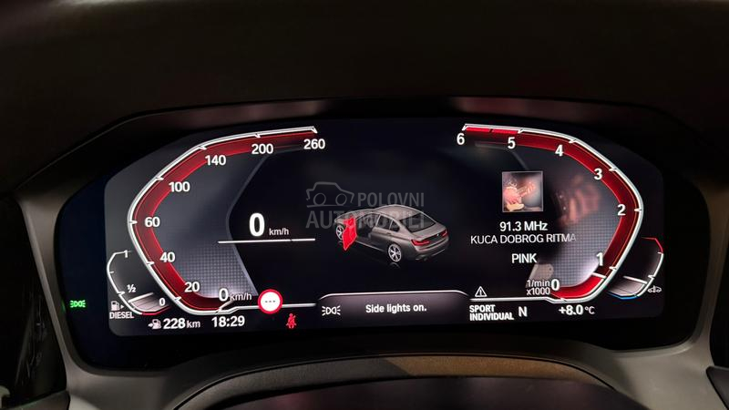 BMW 320 M paket VIRTUAL ACC