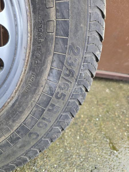 Čelične felne krater,  mercedes 16" 6 x 130