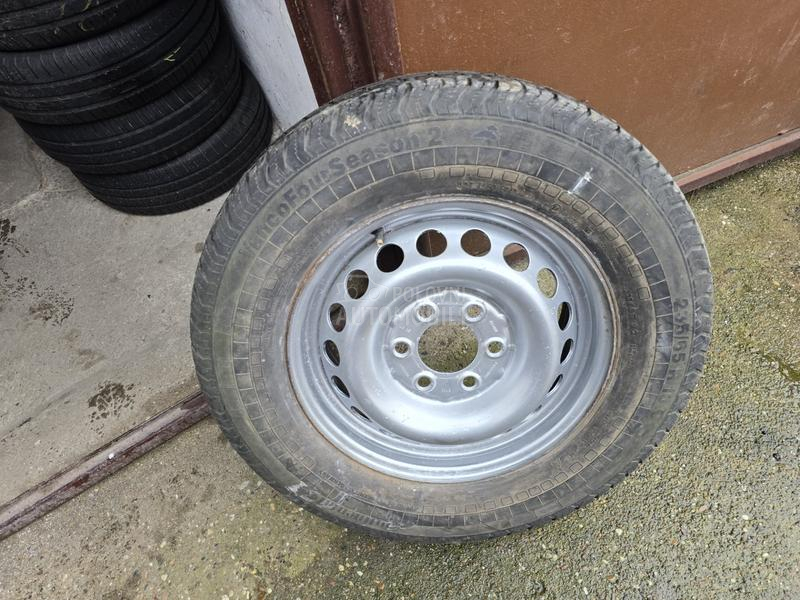Čelične felne krater,  mercedes 16" 6 x 130