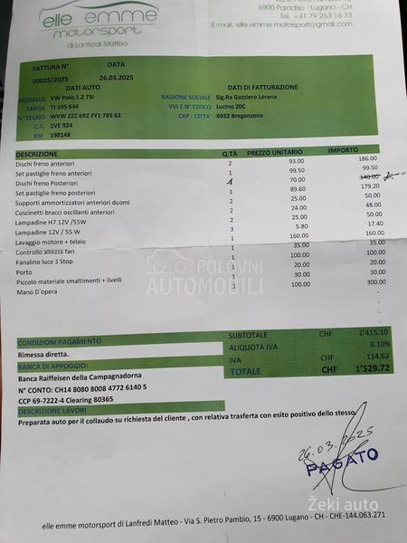 Volkswagen Polo 1.2TSI CH