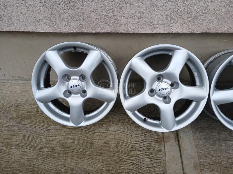 Aluminijumske felne  15" 4 x 100