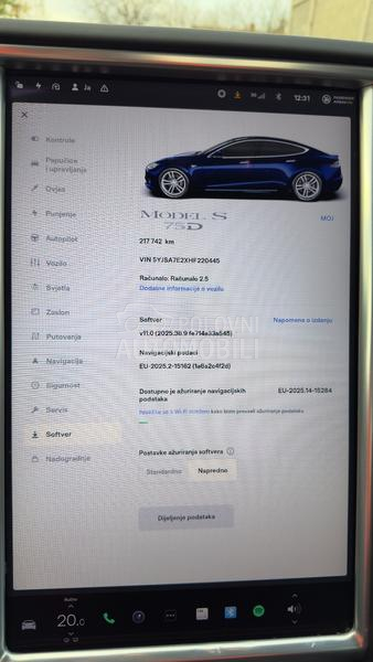 Tesla Model S S75 DUALMOTOR SUMON