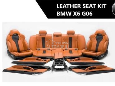 G06 kozna sedista set za BMW X6