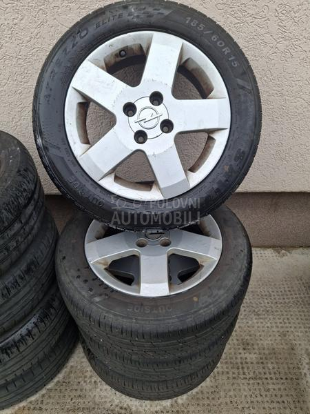 Aluminijumske felne opel 15" 4 x 100