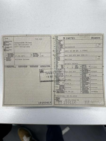 Audi A5 2.0 tfsi S line