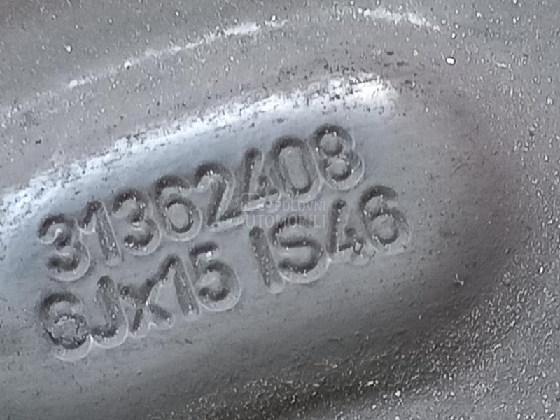 Čelične felne  15" 5 x 108