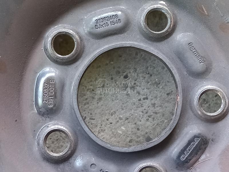 Čelične felne  15" 5 x 108