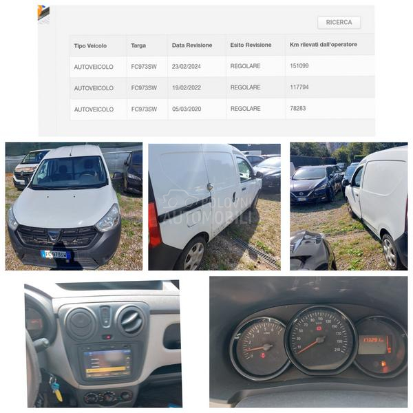 Dacia Dokker 1.5DCI/servis istorija