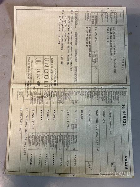 Audi Q3 2.0TDI QUATRO CH