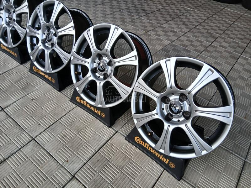 Aluminijumske felne Renault 16" 4 x 100