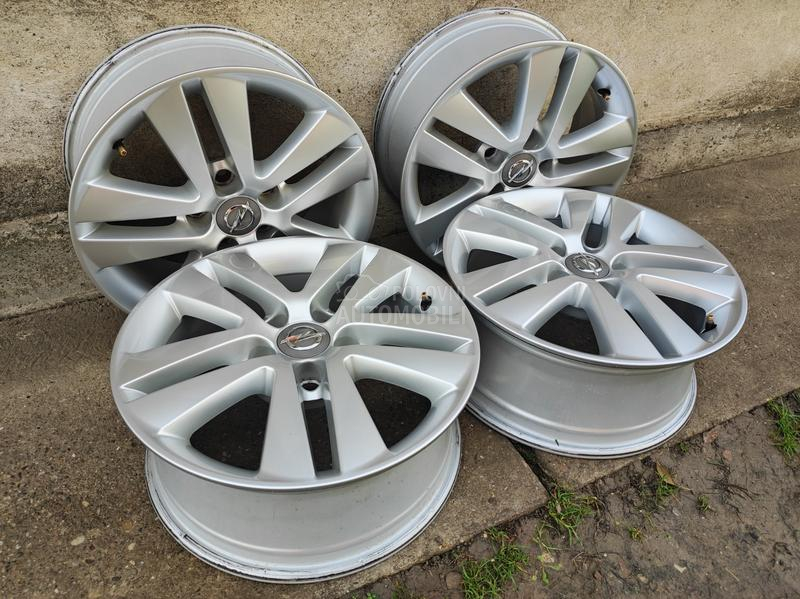 Aluminijumske felne Opel alfa fiat saab 16" 5 x 110