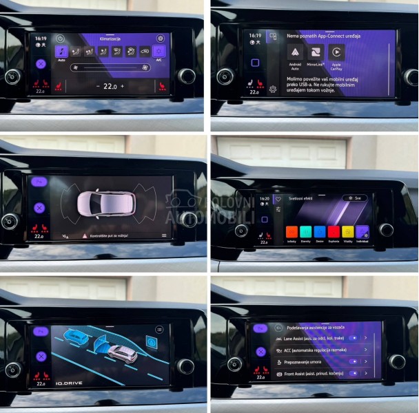 Volkswagen Golf 8 Dsg/Virt/Led/Ambient